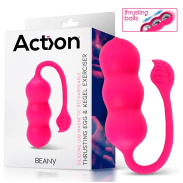 Beany Thrusting Egg & Kegel Exerciser USB Silicone