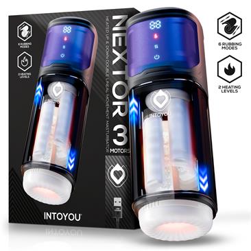 Nextor Up & Down Double Lineal and Heating Masturb