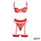 Zoey Set 3 pcs. Red S-M