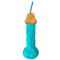 Vaso Forma Pene Plastico Azul 500ml