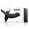 Hollow Dildo Strap-On Solid Silicone Size L Black