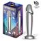 Sarmy Vibrating Dildo Plug M Size Chromed