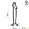 Sarmy Vibrating Dildo Plug S Size Chromed