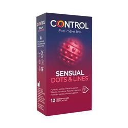 Control Sensual Dots & Lines 12 uds Cl 6