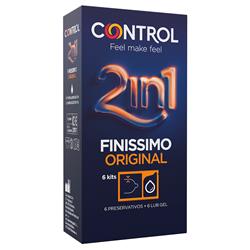 Control 2 in 1 Finissimo Original 6 uds Clave 6