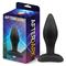 Dolmen L Anal Plug Black Silicone 120 mm x 40 mm