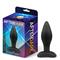 Dolmen S Anal Plug Black Silicone 86 mm x 25 mm