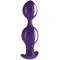 B BALLS DUO white/dark violet-Cl.10