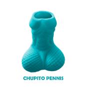 Chupito Forma Pene Color Azul