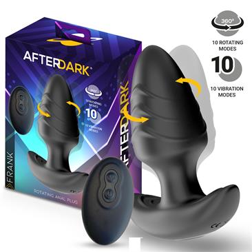 Frank Rotating Anal Plug with Remote