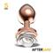 Rose Gold Anal Plug with White Rose S