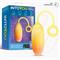 Double Layer Silicone Egg with APP Yellow & Orange