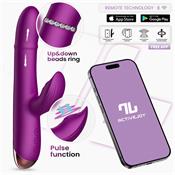 Sendel Vibrador con Anillo de Bolas Internas Up and Down y Pulsación con App