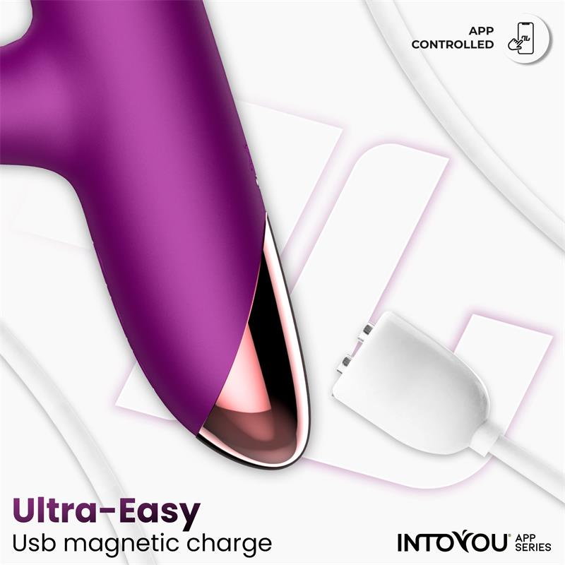 Sendel Vibrador con Anillo de Bolas Internas Up and Down y Pulsación con App