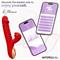 Ascen Thrusting & Waving Vibrator with App Red USB