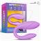 Vibrating Couple Toy with App USB Silicone Lavendr