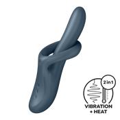 Heat Flex 4 Vibrador con Rotación y Calor Gris