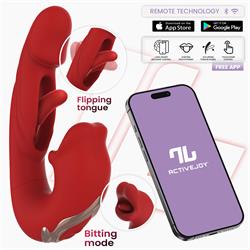 Mouty Biting & Flipping Vibrator with App