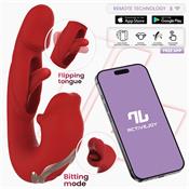 Mouty Vibrador con Función de Mordisqueo y Flipping con App