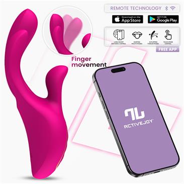 Derek Vibrator with Finger Function & App USB Sili