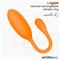 Logan Silicone Vibrating Egg with App Orange Cl.36