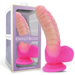 Scalidor Luminiscent Unicorn Silicone Dildo 18 cm.