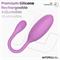 Logan Silicone Vibrating Egg with App Purple Cl.36