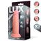 Wolf Triple Texture Dildo 7" Skin Colour TPE Cl.24