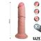 Fritz Triple Texture Dildo 9" Skin Colour TPE Cl22