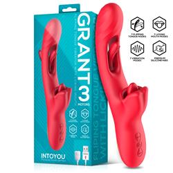 Grant Flipping Tongue with 360º Licking Mouth Vibrator