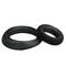 Manhood Cock Ring Set Silicone Black cl 200