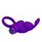 Vibrating Rabbit Cock Ring Purple cl80