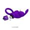 Vibrating Rabbit Cock Ring Purple cl80