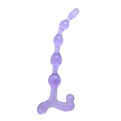 Bendy Twist Flexible Anal Beads Blue cl 70