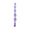 Bendy Twist Flexible Anal Beads Purple cl70