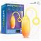 Double Layer Silicone Egg with APP Yellow & Orange