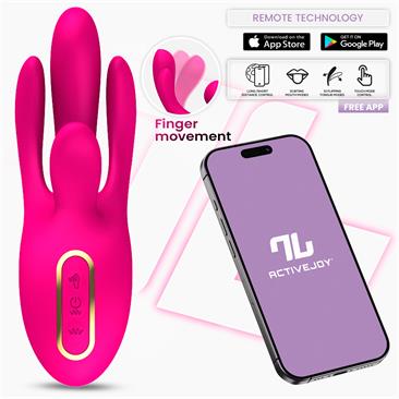 Derek Vibrator with Finger Function & App USB Sili