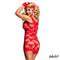 Emilie Lingerie Dress + Handcuff Red S-M