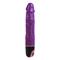 Glitter Vibrating Dildo Purple cl 50