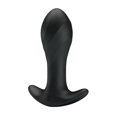 Anal Masager with Vibration Black Cl75