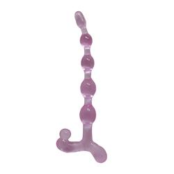 Bendy Twist Flexible Anal Beads Pink  cl70