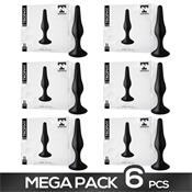 Pack of 6 Trophy Anal Plug 11 cm