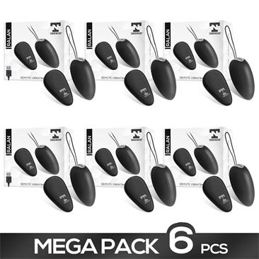 Pack de 6 Ralan Remote Vibrating Egg