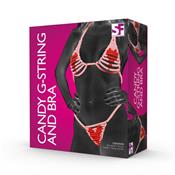 Lovers Candy Set the Tanga y Sujetador de Cramelos