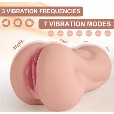 Agatha Vibrating Skin Masturbator