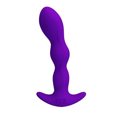 Butt Plug with Vibration Yale Purple Cl50