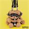 Keychain Teddy Bear with Chest Harness Clave 100