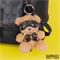 Keychain Teddy Bear with Chest Harness Clave 100