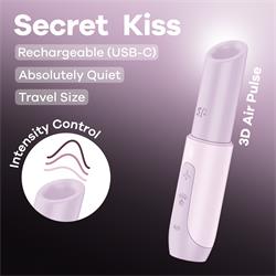 Secret Kiss Air Pulse Vibrator Clave 64