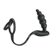 Butt Plug and Penis Ring with Vibration